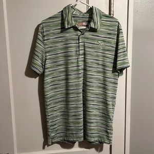 Men’s Green puma golf shirt (size medium)